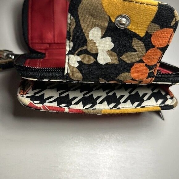 Vera Bradley Bittersweet Smartphone Wristlet Floral Organizer Wallet W/ID Slot - Picture 5 of 6